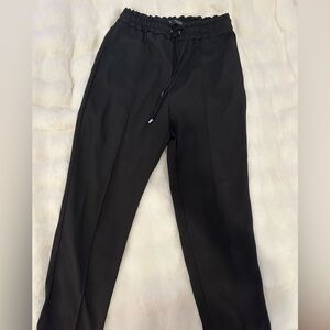 Black Stretch Waist Pants